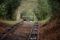 Both cars of Shipley Glen Tramway. April 2012.