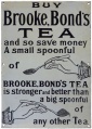 Brooke,Bond's Tea sign.