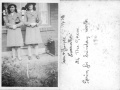 Joan Hewlett & Joyce Coutu. The Grove, 1943