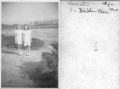 Joyce Coutu & Joan Hewlett. Baildon Moor, 1940